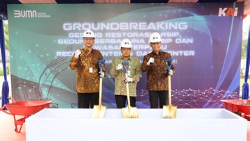 KAI Resmikan Gedung Baru dan Bangun Kawasan Data Center Terpadu