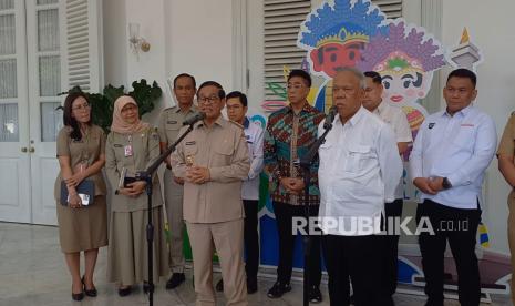 Basuki Hadimuljono Temui Pramono di Balai Kota Jakarta Bicarakan Pengelolaan IKN, Ada Apa?