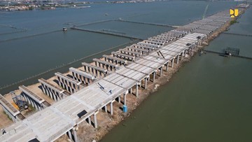 Progres Terkini Proyek Tol Semarang-Demak Seksi 1