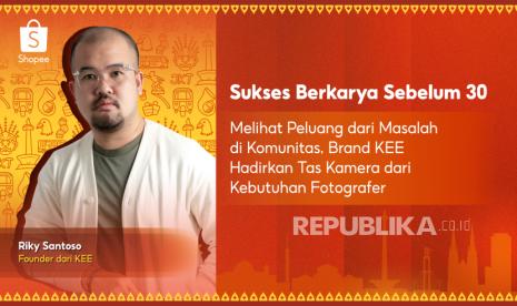 Kisah Brand KEE, Hadirkan Tas Kamera dari Kebutuhan Fotografer