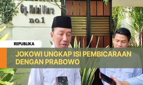 Jokowi Ungkap Isi Pembicaraan dengan Prabowo di Solo