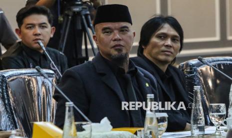Ahmad Dhani Disemprot Ketua Komisi XIII DPR Saat Rapat RUU Hak Cipta