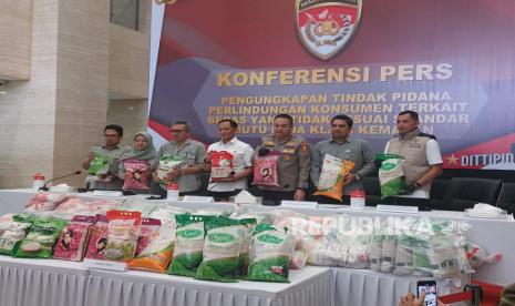 Kepolisian Gerebek Pabrik Beras Oplosan di Serang, Sudah Beroperasi 10 Tahun